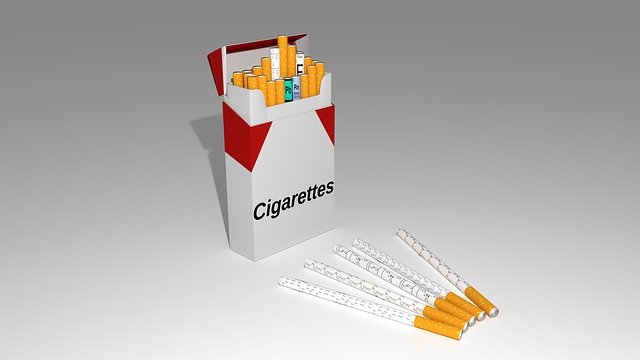 krabička cigaret